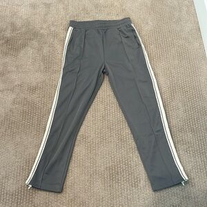 Grey superline track pants Size L